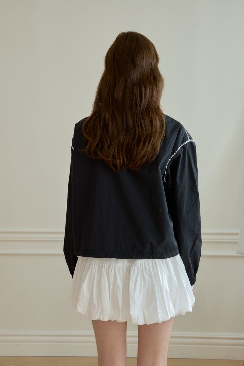 BUBBLE LACE WINDBREAKER