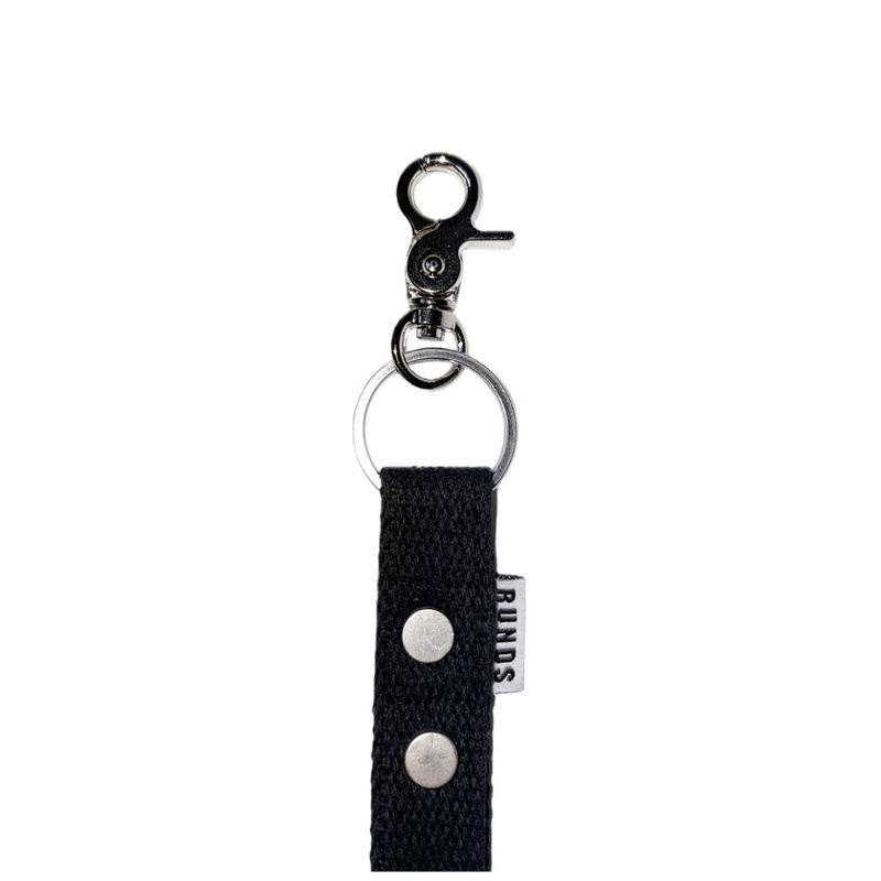 rivet webbing keyring