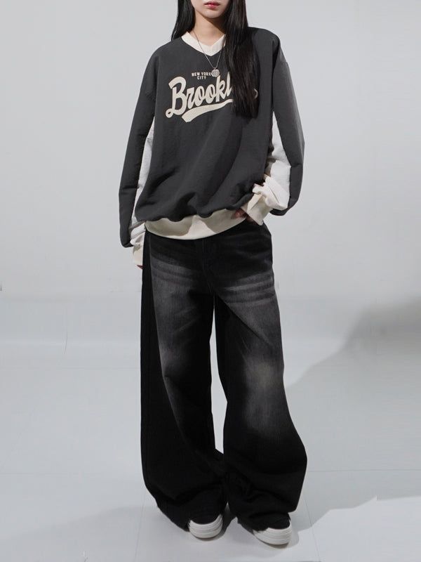 (UNISEX) NY Overfit Crispy Sweatshirt