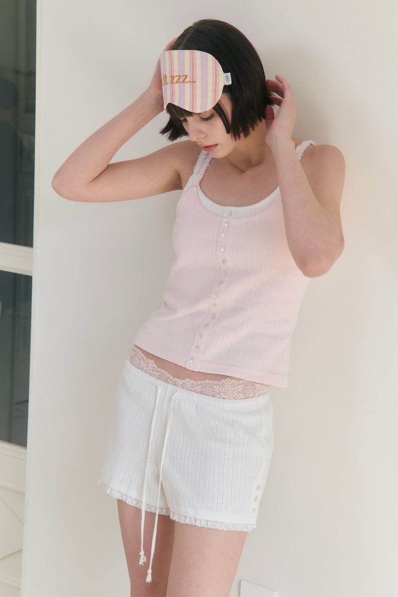 Sweet Dreams Lace Shorts (White)