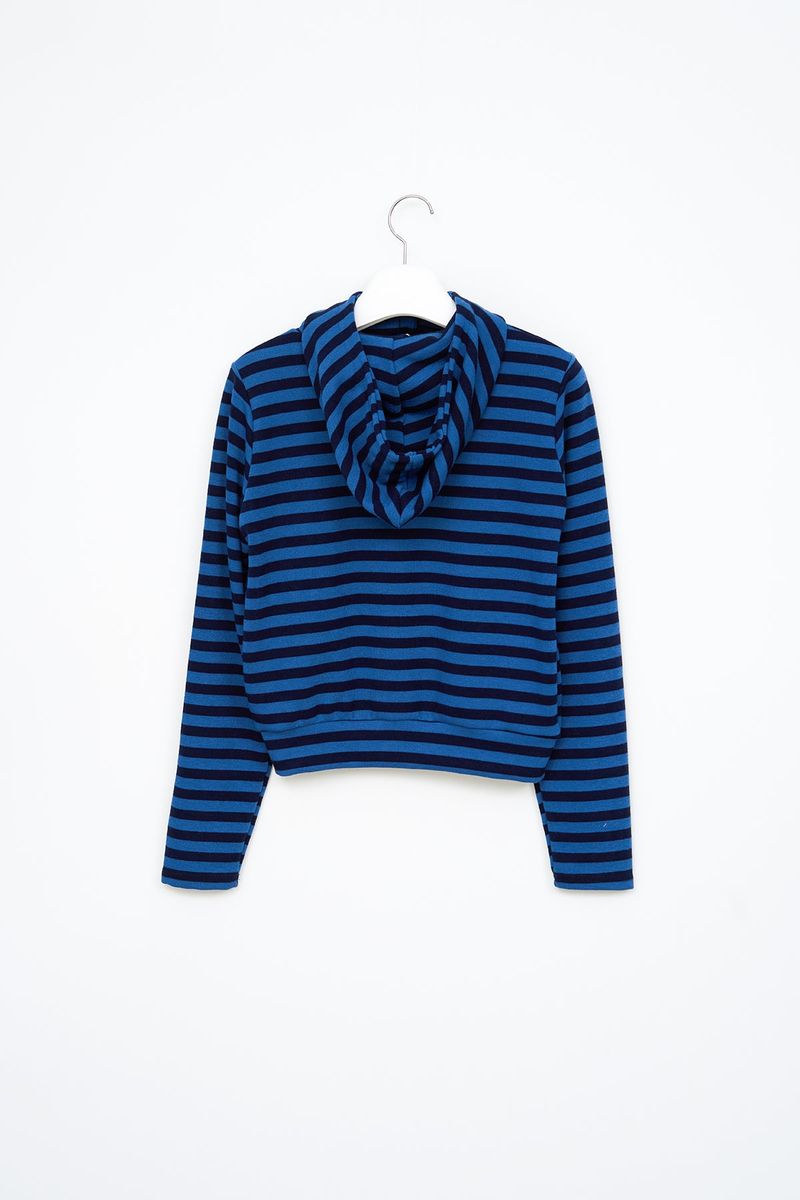 (W) Moor Striped Hooded Jacket (3color)