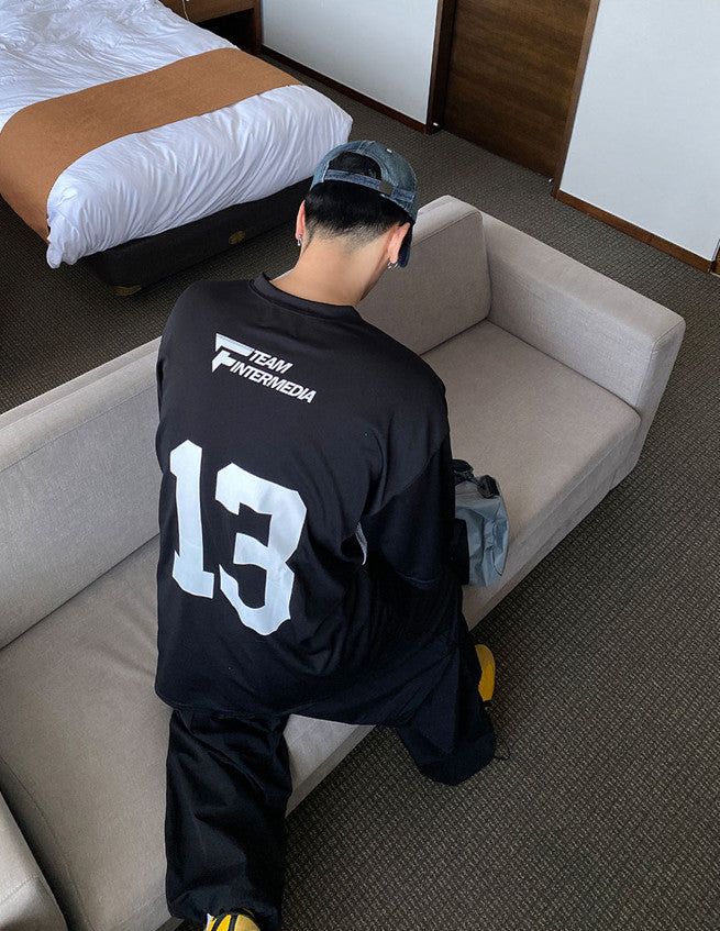 No.0236 team 13 jersey half T