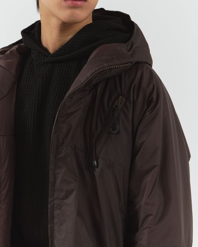 Reversible Thinsulate Padded Jumper (Dark Brown)