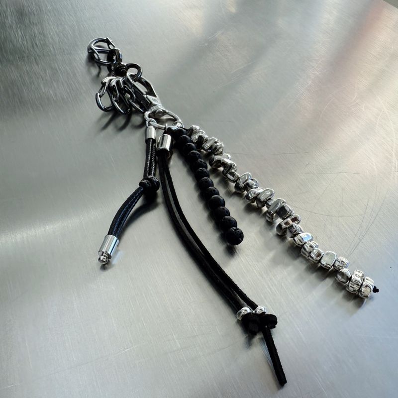 Dual Strand Keychain