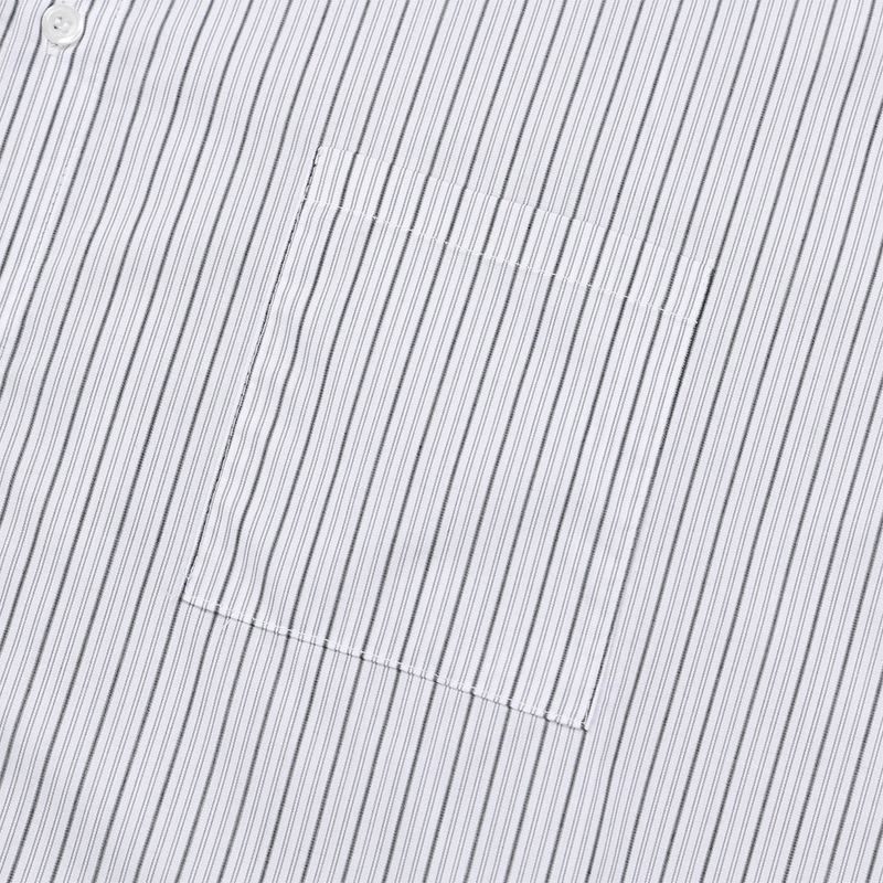 Pint stripe over fit shirt