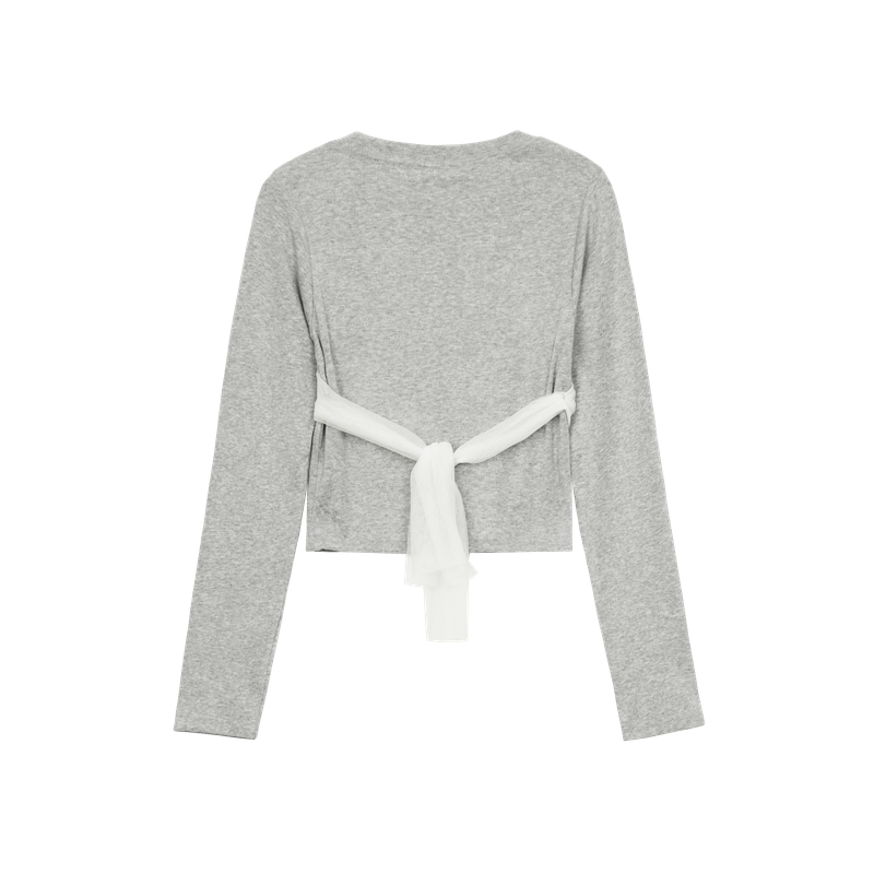 BALLET TIED RIBBON TOP (3 COLORS)
