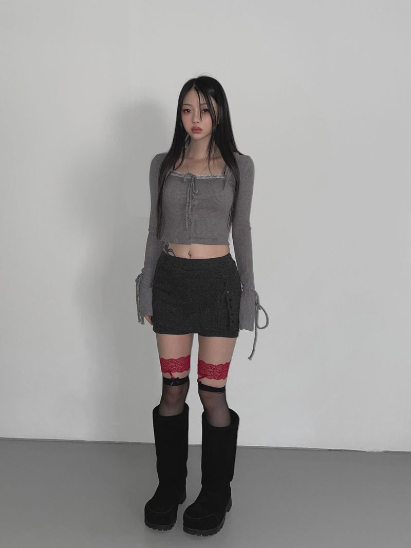 poo love botton sk(2 color)