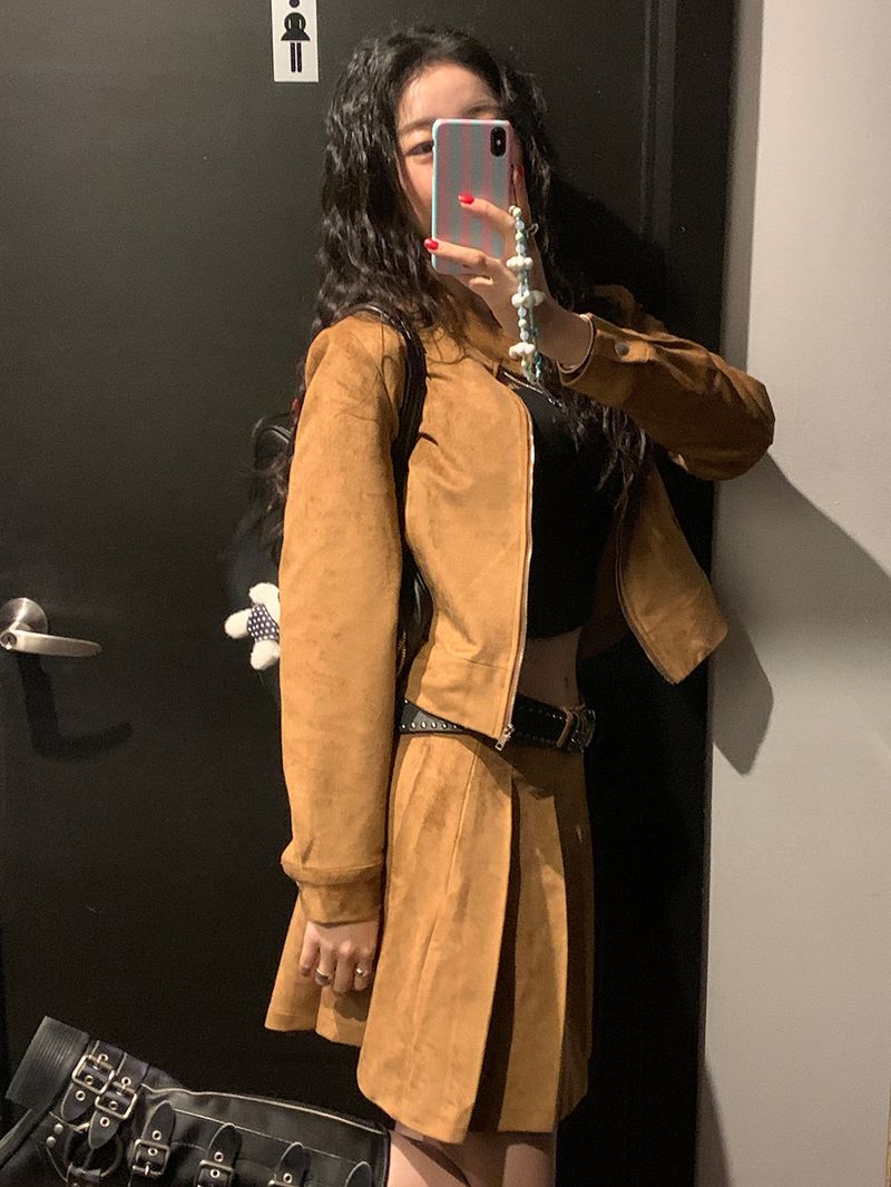[MADE] Rump Suede Racing Jacket