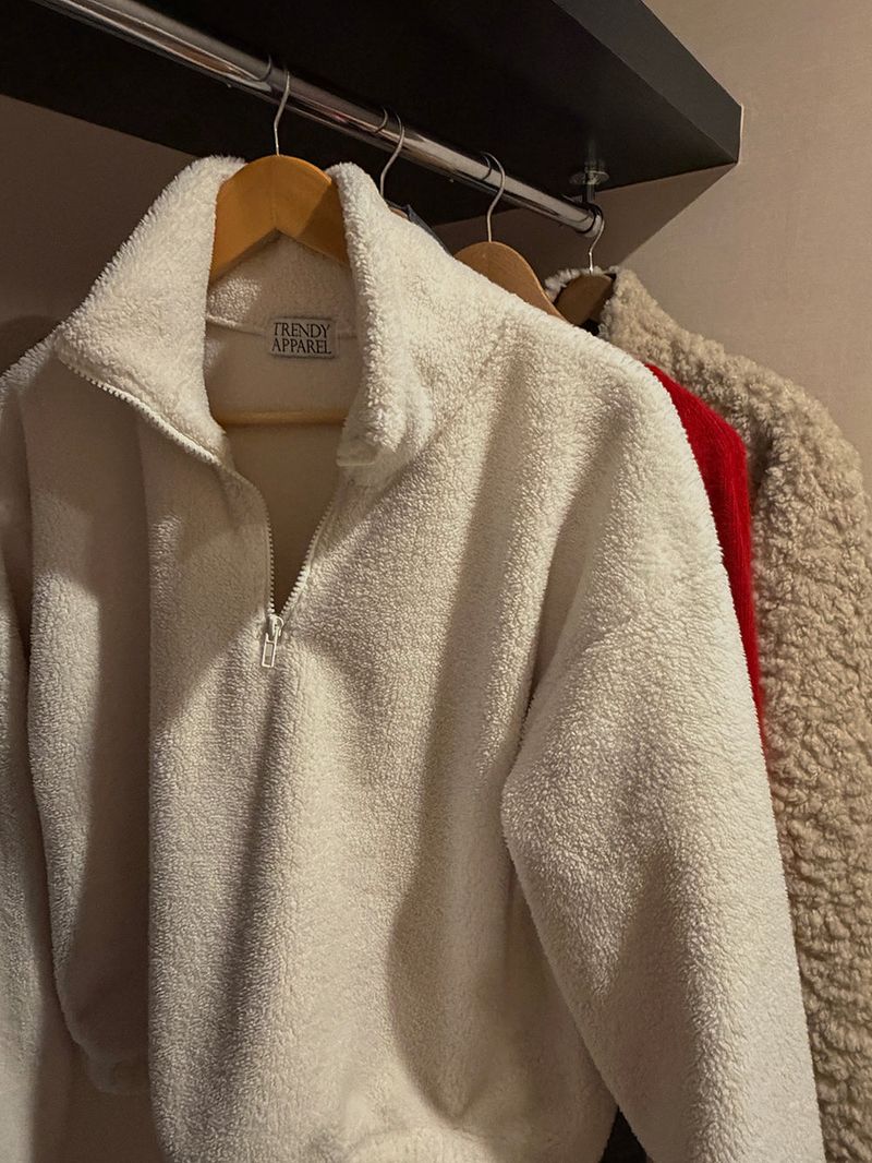 [MADE] MEMBER FLEECE HALF ZIP-UP