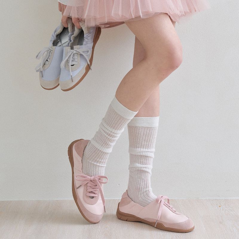 SHOEHI（シューハイ）の「 Arvi Cowhide Satin Sneakers_SN2025 (2Colors)（Shoes）」
