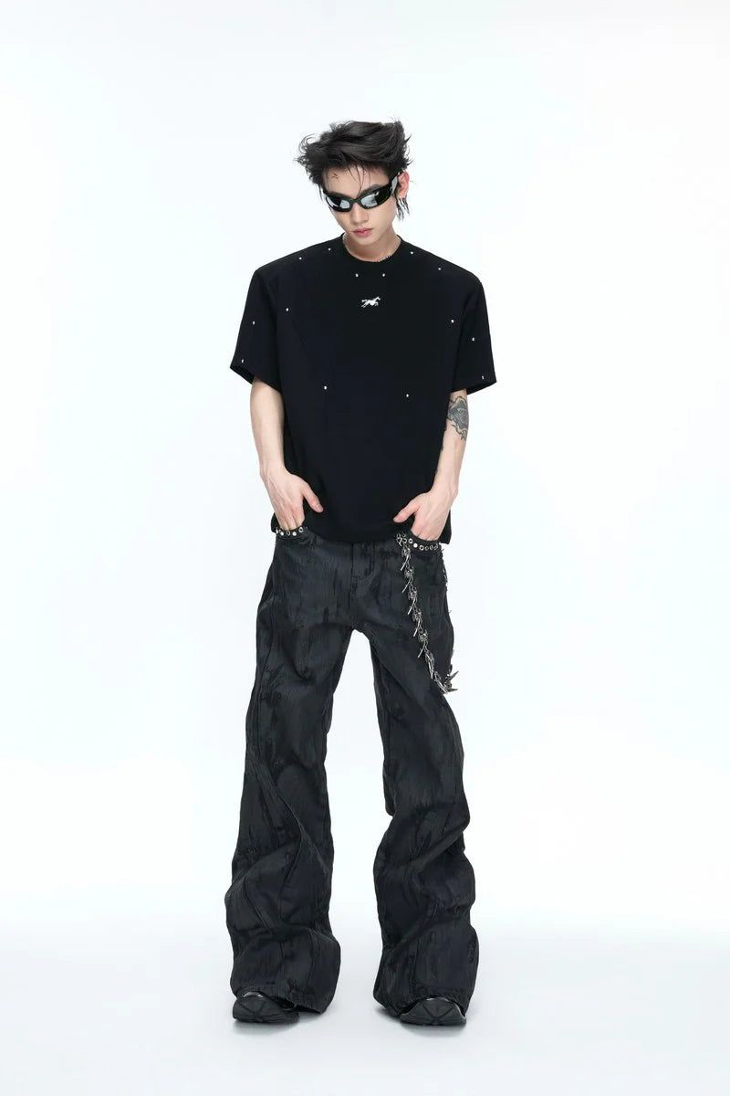Asymmetric Cropped T-Shirt