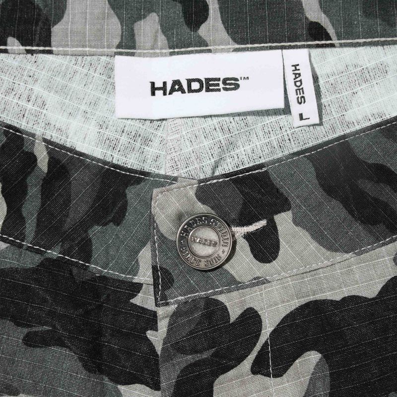 HADES HUNTER KHAKI CAMO SHORTS
