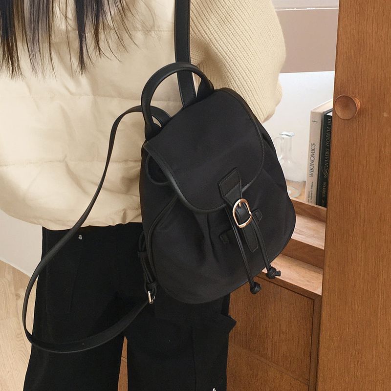 Takyo belt bucket nylon backpack
