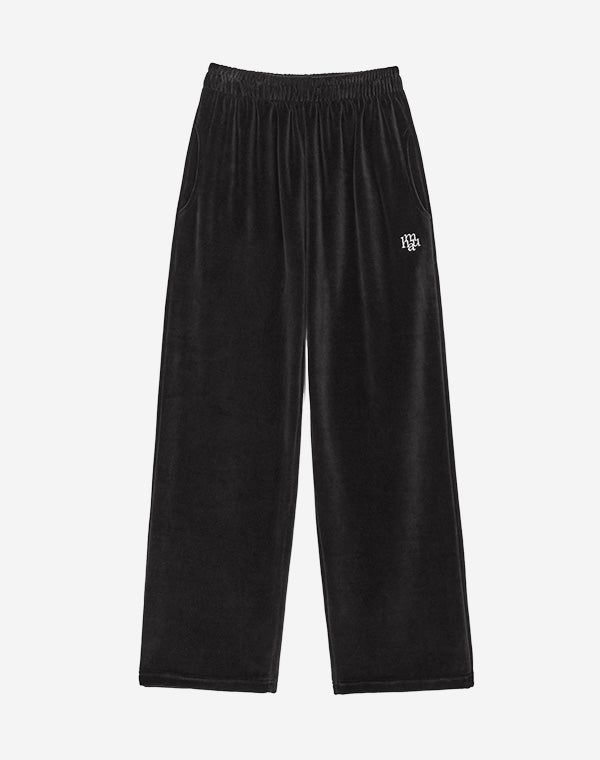 [SET] VELVET TRAINING HOOD ZIPUP PANTS SETUP