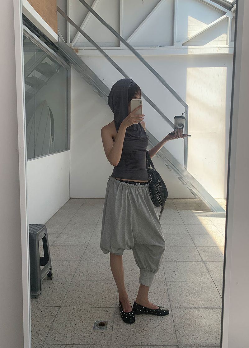 BALLOON HAREM PANTS (3color)