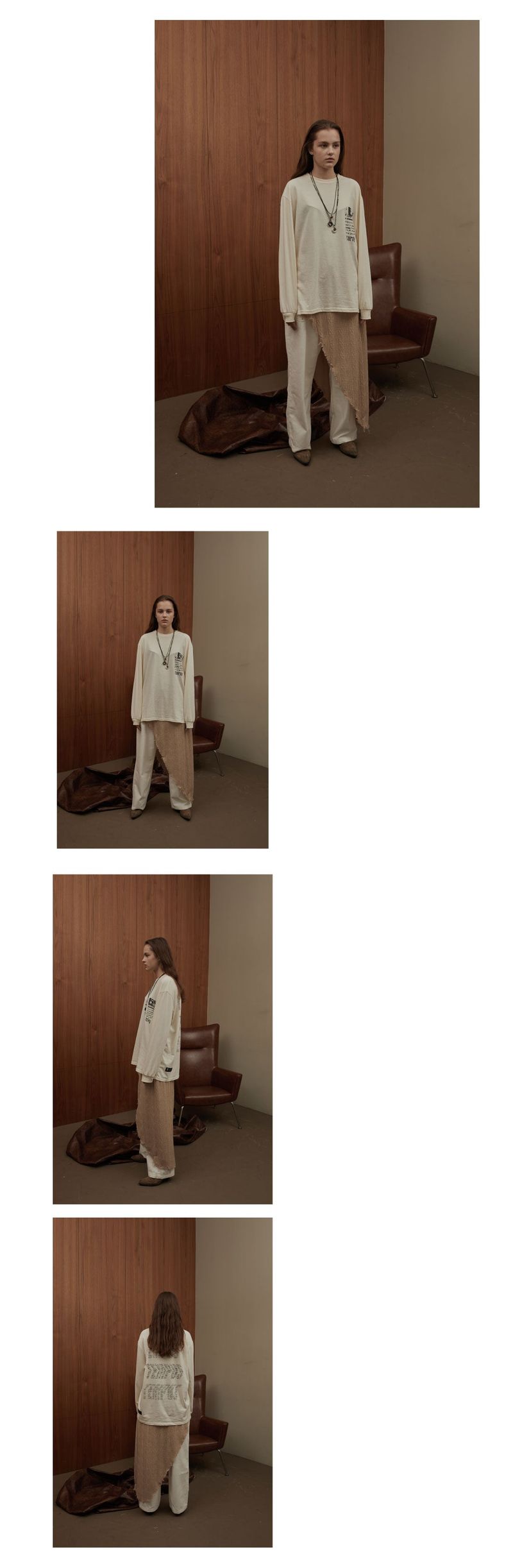 EASY OVERSIZE SHIRTS [WHITE]
