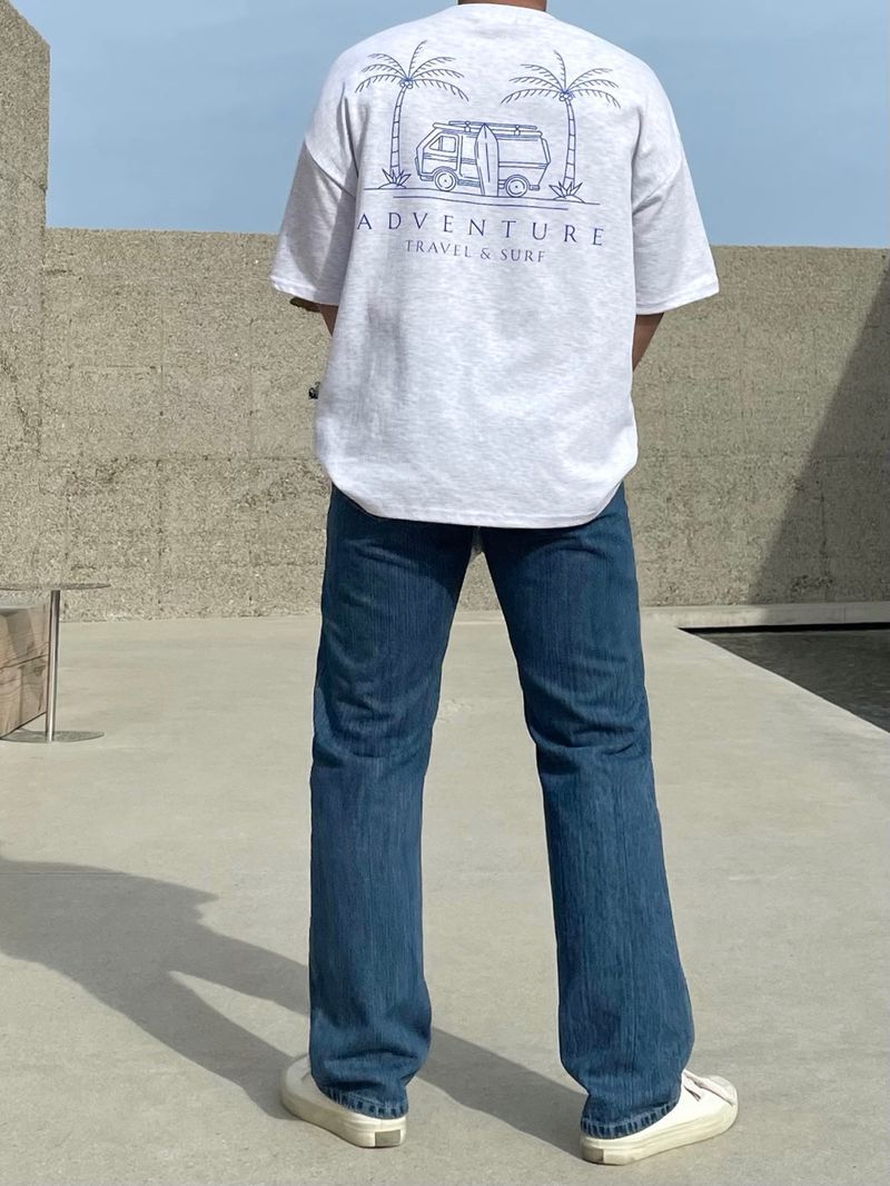 サマートラベルキャンピングTシャツ 