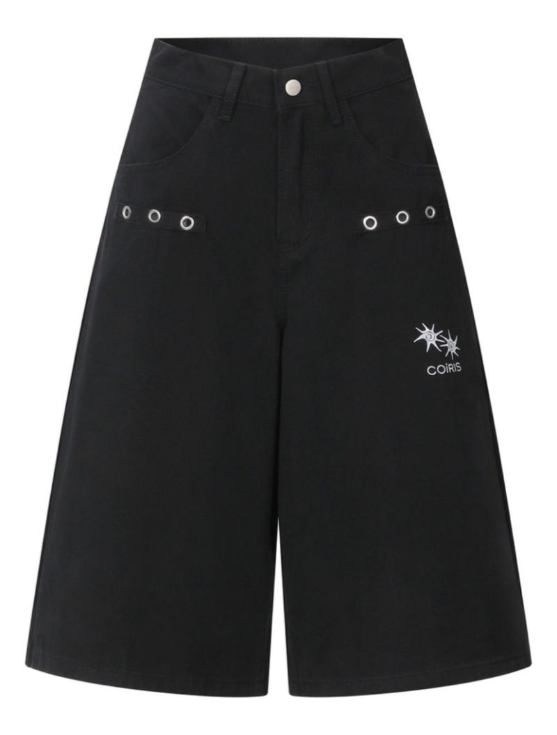ドレンバックディアティロゴバミューダパンツユニセックス(2COLOR) 