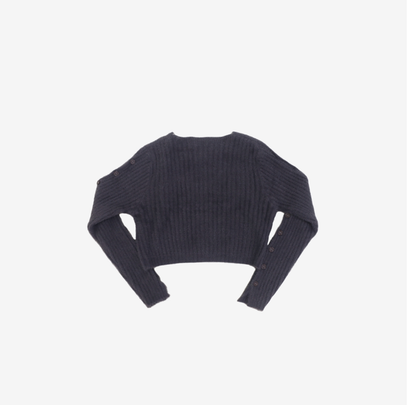 Retona side button knitwear