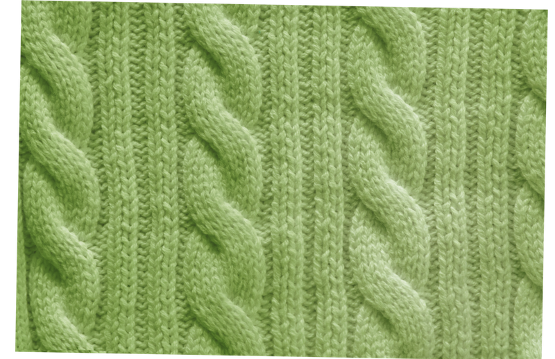 (12 light green) Twisted Knitted matte AirPods Case