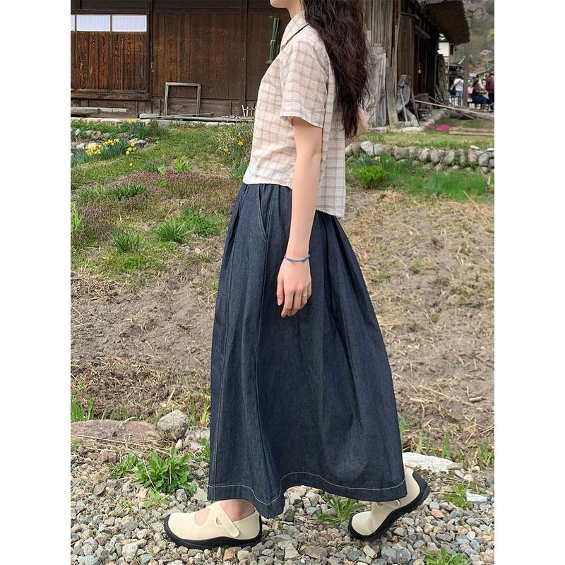  city denim skirt