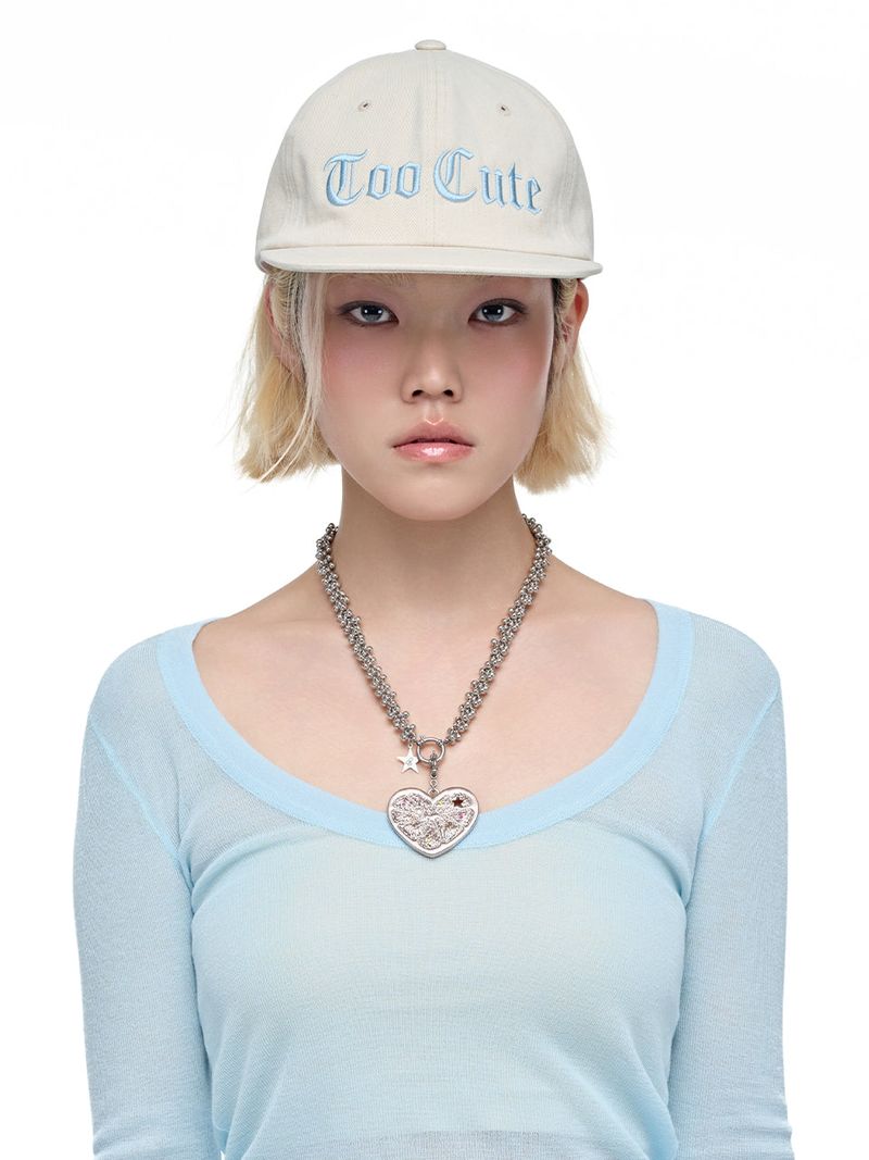 TOO CUTE CAP (BEIGE)