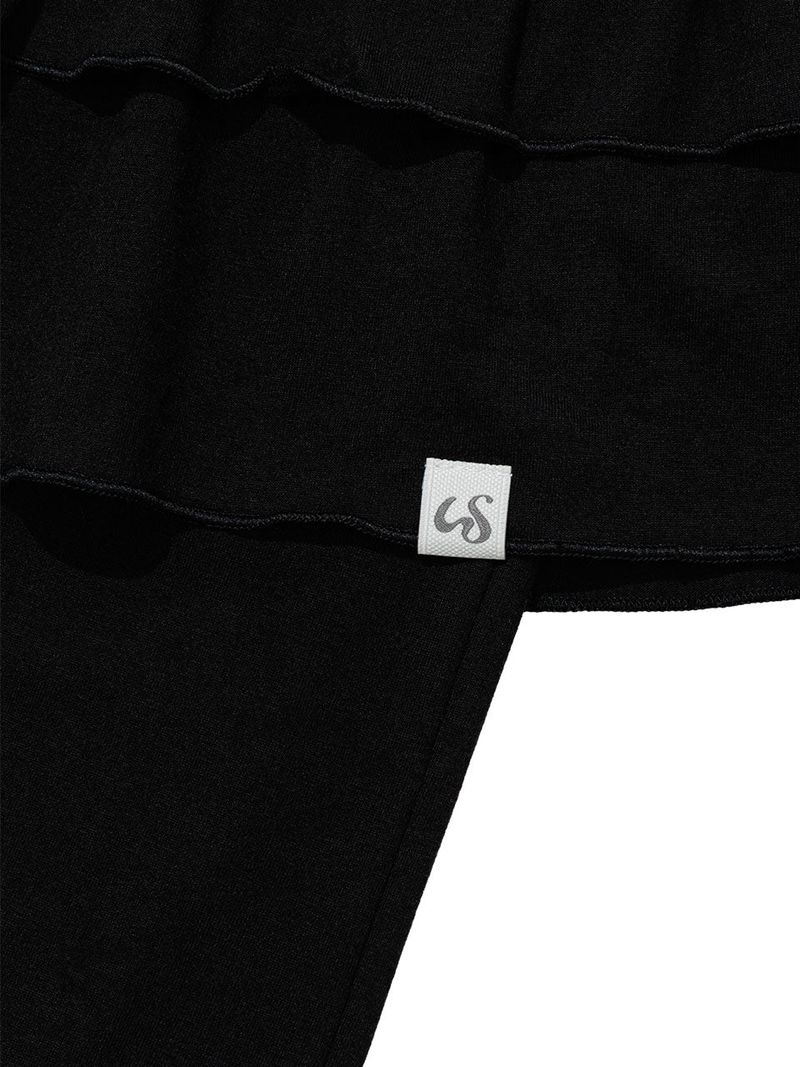 CANCAN SKIRT PANTS(BLACK)