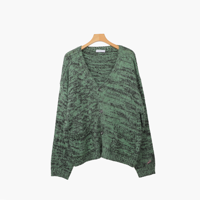 Acon Mohair Brush Cardigan (3color)