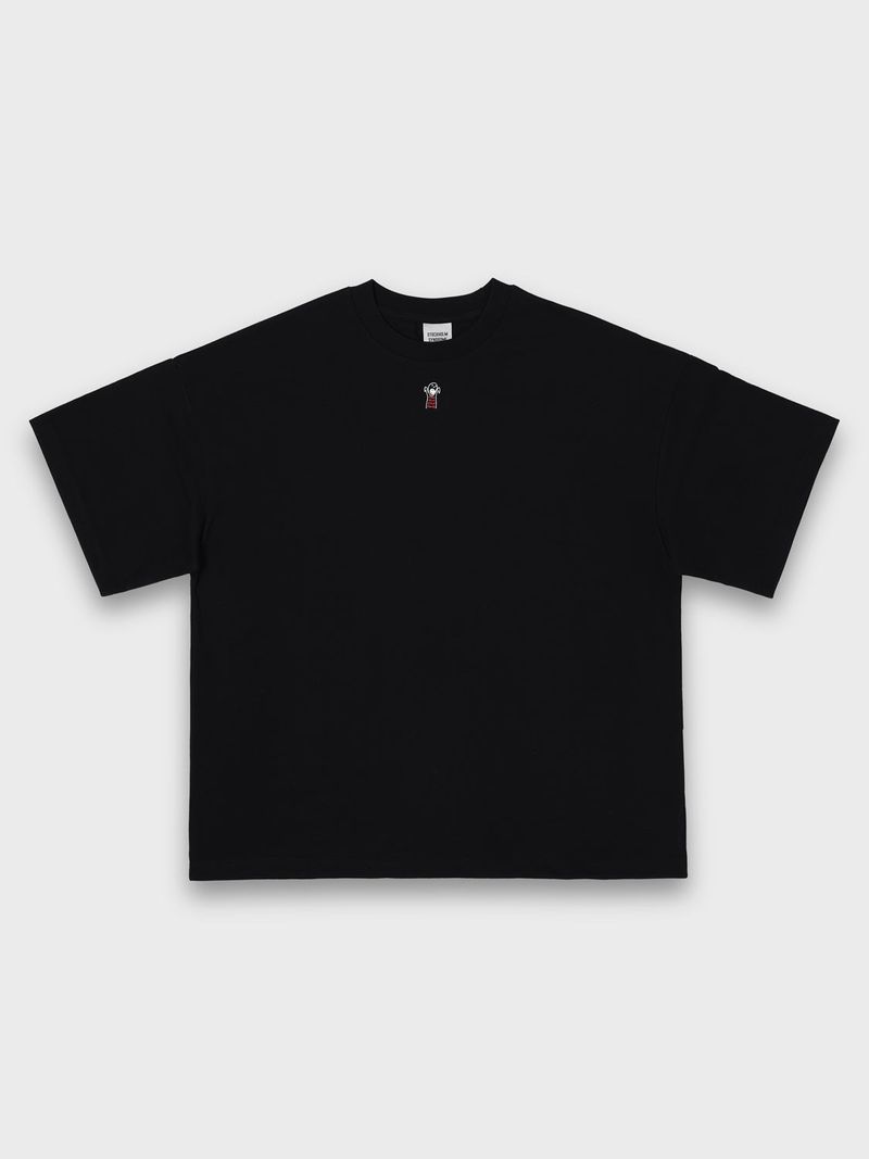 ドゥードゥルスカルTシャツ - ブラック