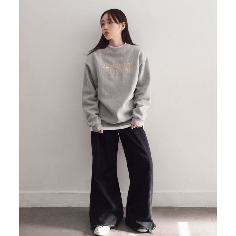 L'ENFANCE SWEATSHIRTS (GREY)