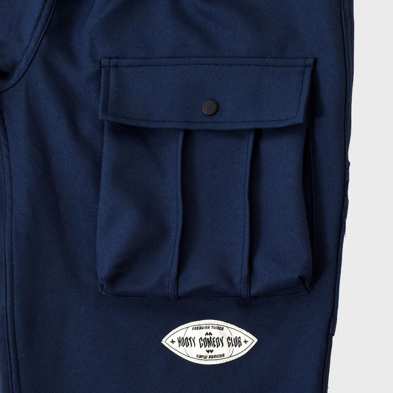 NUMBER EIGHT WIDE CARGO PANTS (NAVY)