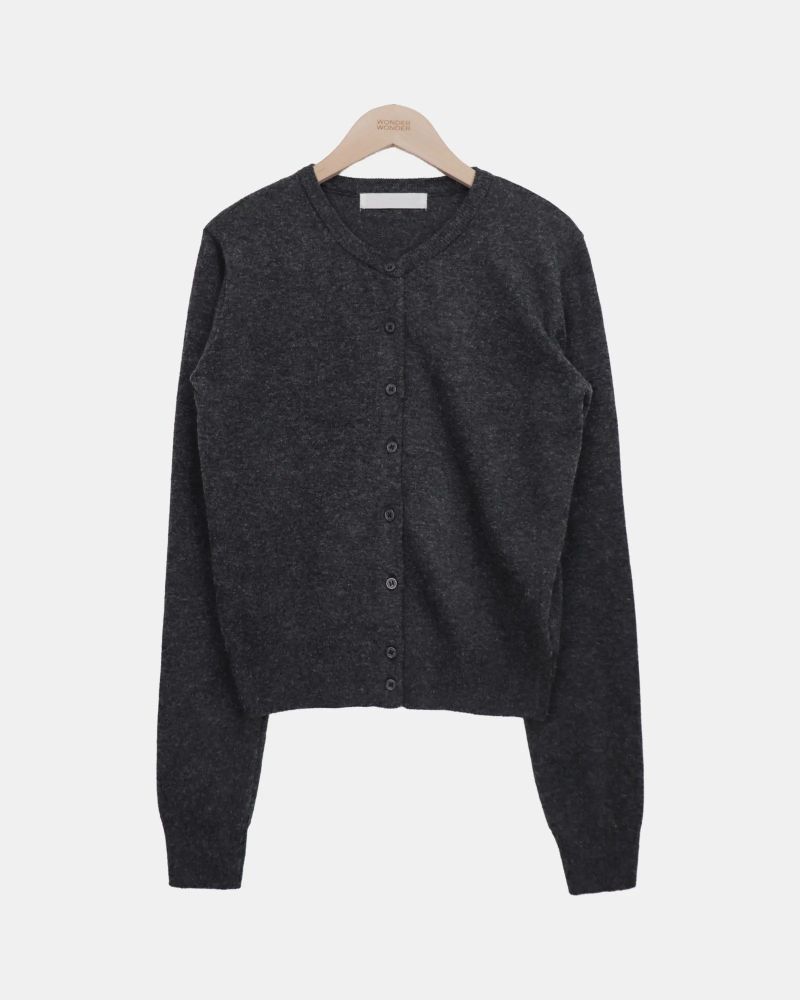 Moeun Round-Neck Cardigan