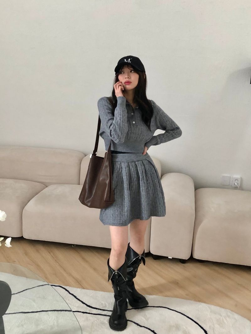 Dakota knit set