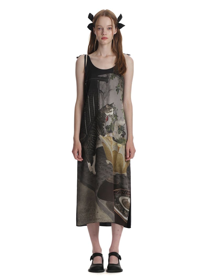 CLUT STUDIO(クラットスタジオ)の「0 7 cat & black dress(Dresses)」