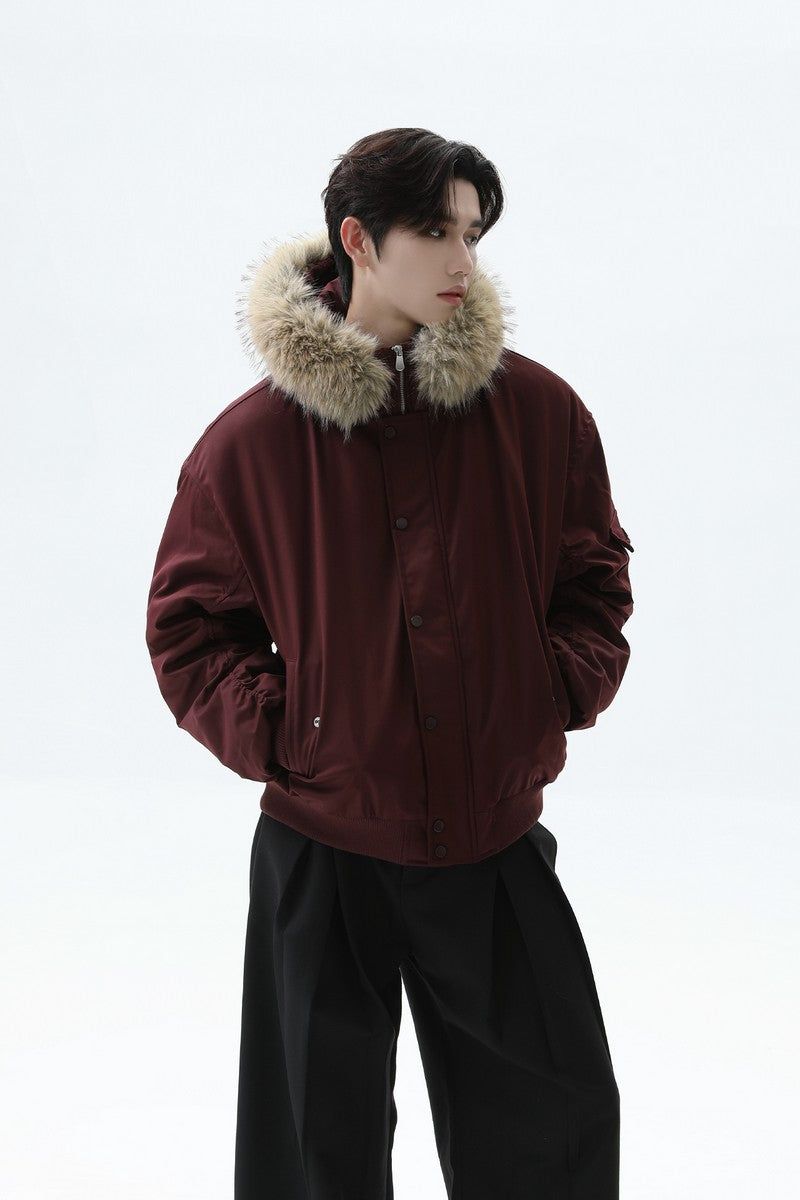 TURNTIDE（ ターンタイド）の「Fur Hooded Short Parka Jacket（Jackets/Outerwear）」