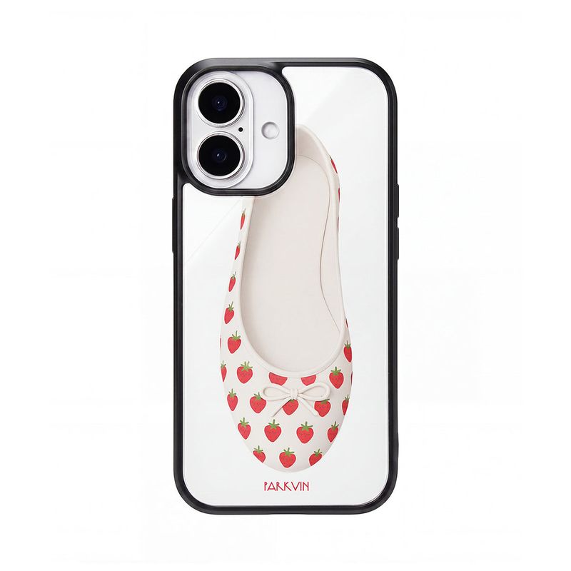 parkvin（パークビン）の「[Glass] strawberry shoes case （Smartphone Accessories）」