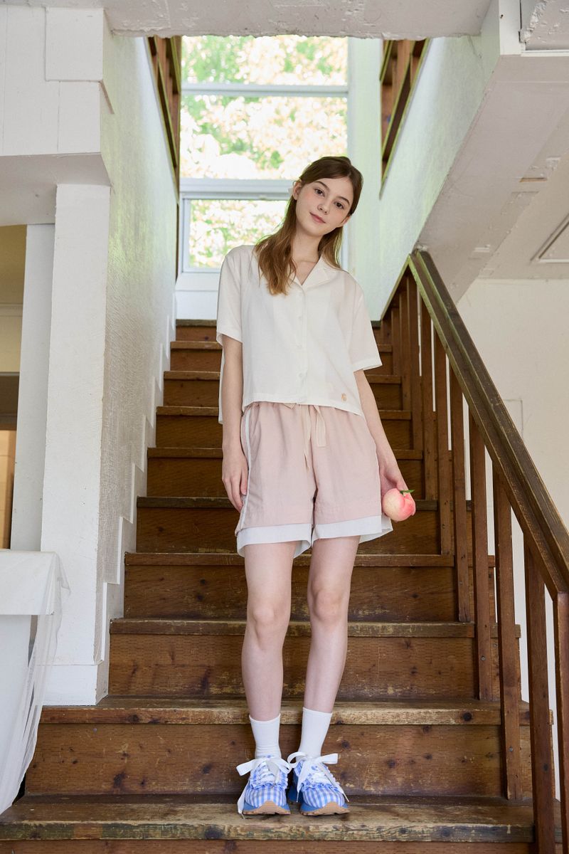 OPEN COLLAR HALF SHIRTS (3 COLORS)