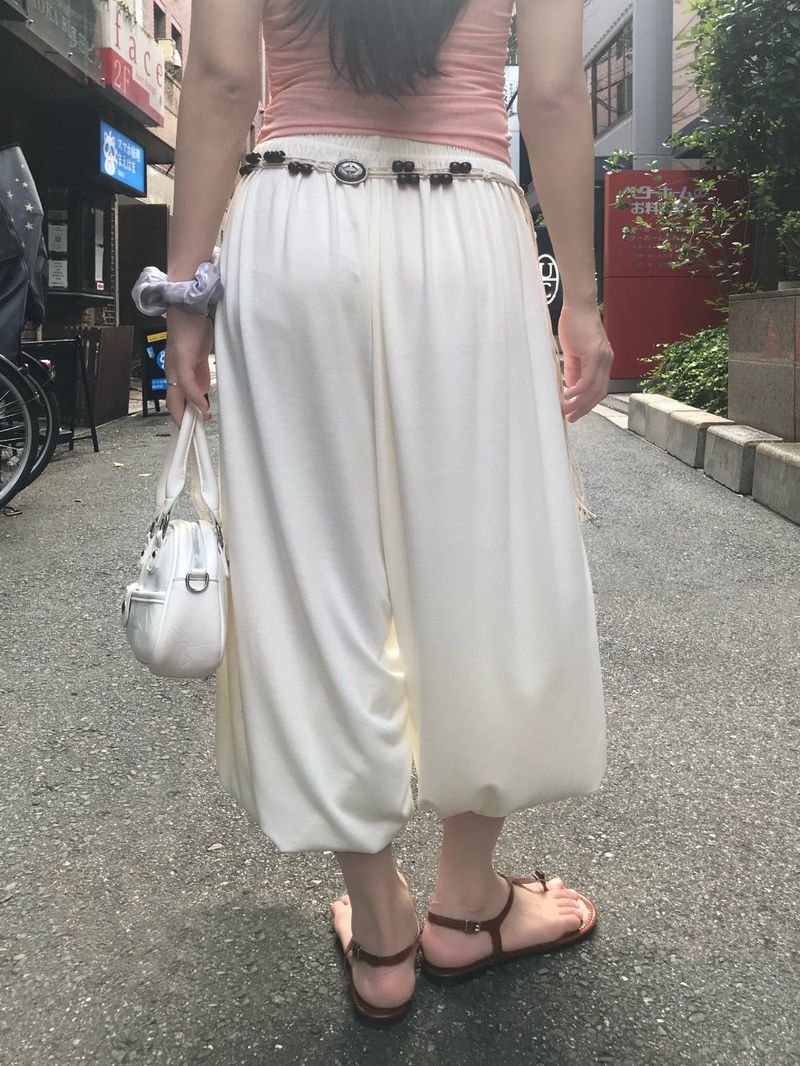 Marchmallow Maxi Flow Aladdin Jogger Pants