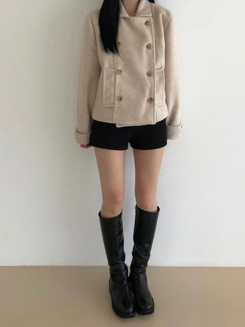 Sand short coat (3 color)