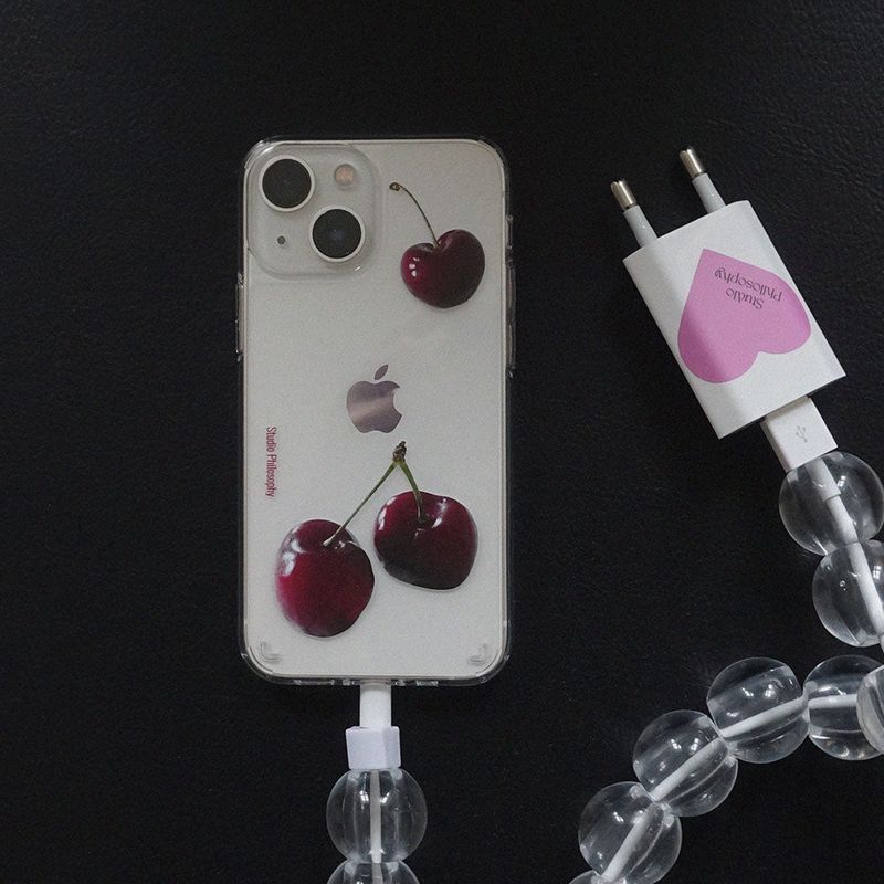 Hard Cherry Case (clear.2)