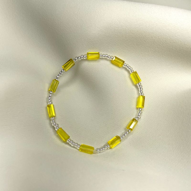 Kichikichiyaya Bracelet 005 Yellow Square