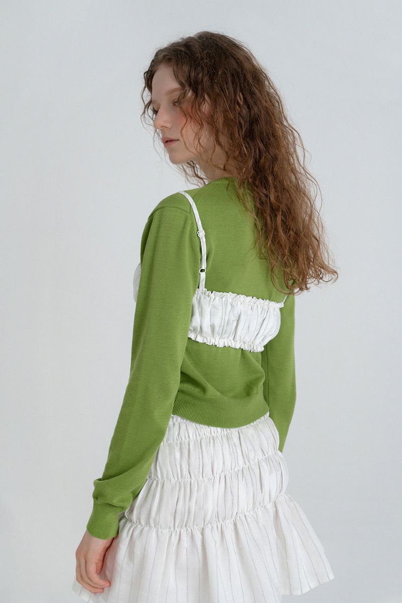 Marche sleeveless top_stripe