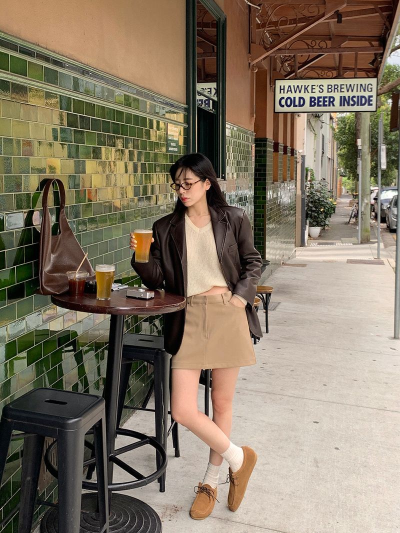 [MADE] LeToo Vintage Leather Jacket