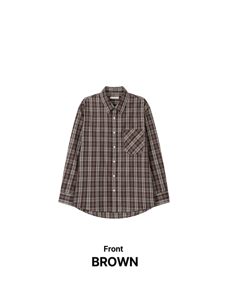 SP Check Standard Cotton Shirt (3C)
