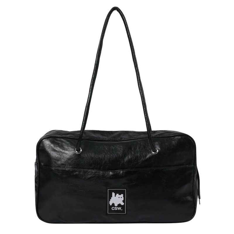 Cat Save The World（キャット セーブ ザ ワールド）の「Cat Save The World Lydia leahter square shoulder bag Unisex（Bags）」