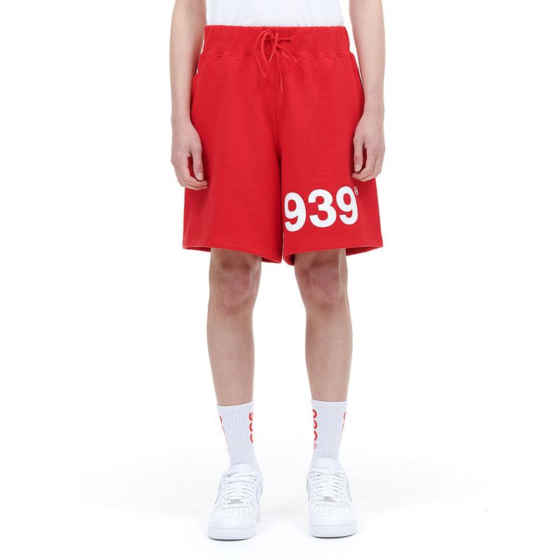 ARCHIVE BOLD（アーカイブボールド）の「939 LOGO SWEAT SHORTS (DEEP RED)（Pants）」