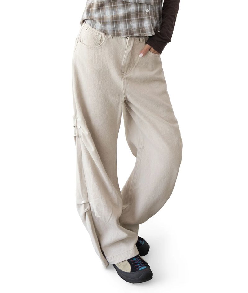 Keulli Shirring Flare Pants