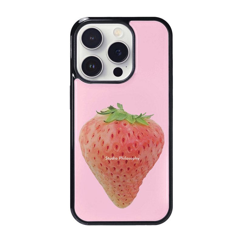 StuPhy（スタフィー）の「ピンクストロベリーケース (bumper)（スマホグッズ/小物）」