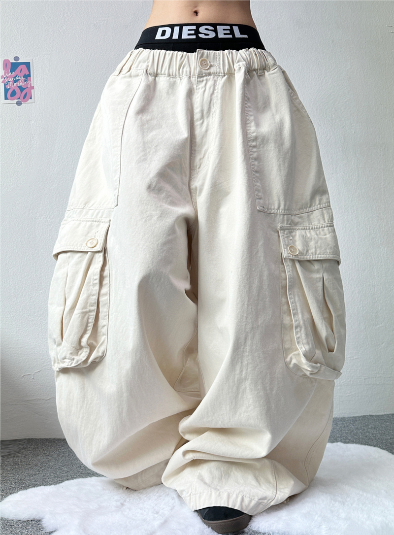 CCORTTI（コルッティ）の「コットンカーゴバルーンパンツ🤎🤍🖤 - 3カラー（パンツ）」