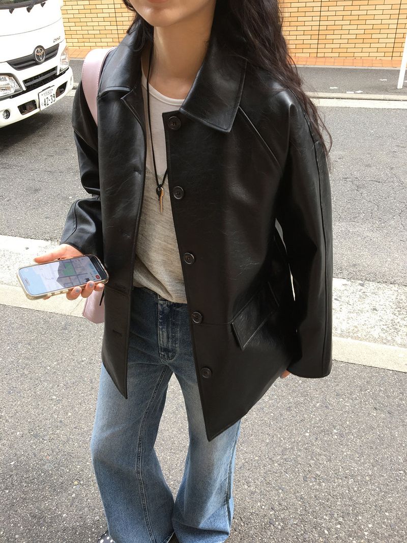 [MADE] ENTRY LEATHER JACKET